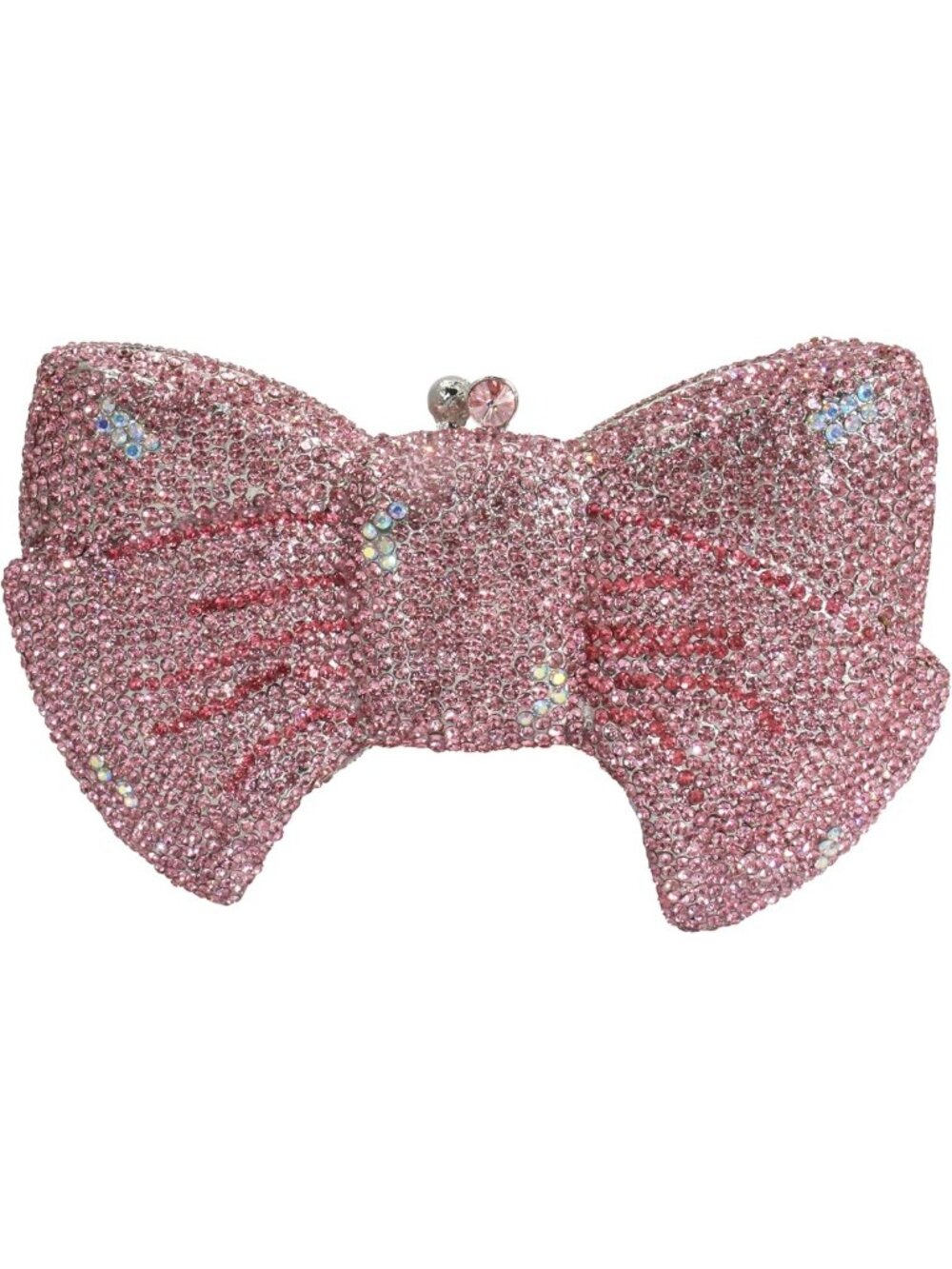 Luxury Rhinestone Bowknot Evening Clutch Handbag for Weddings & Parties
